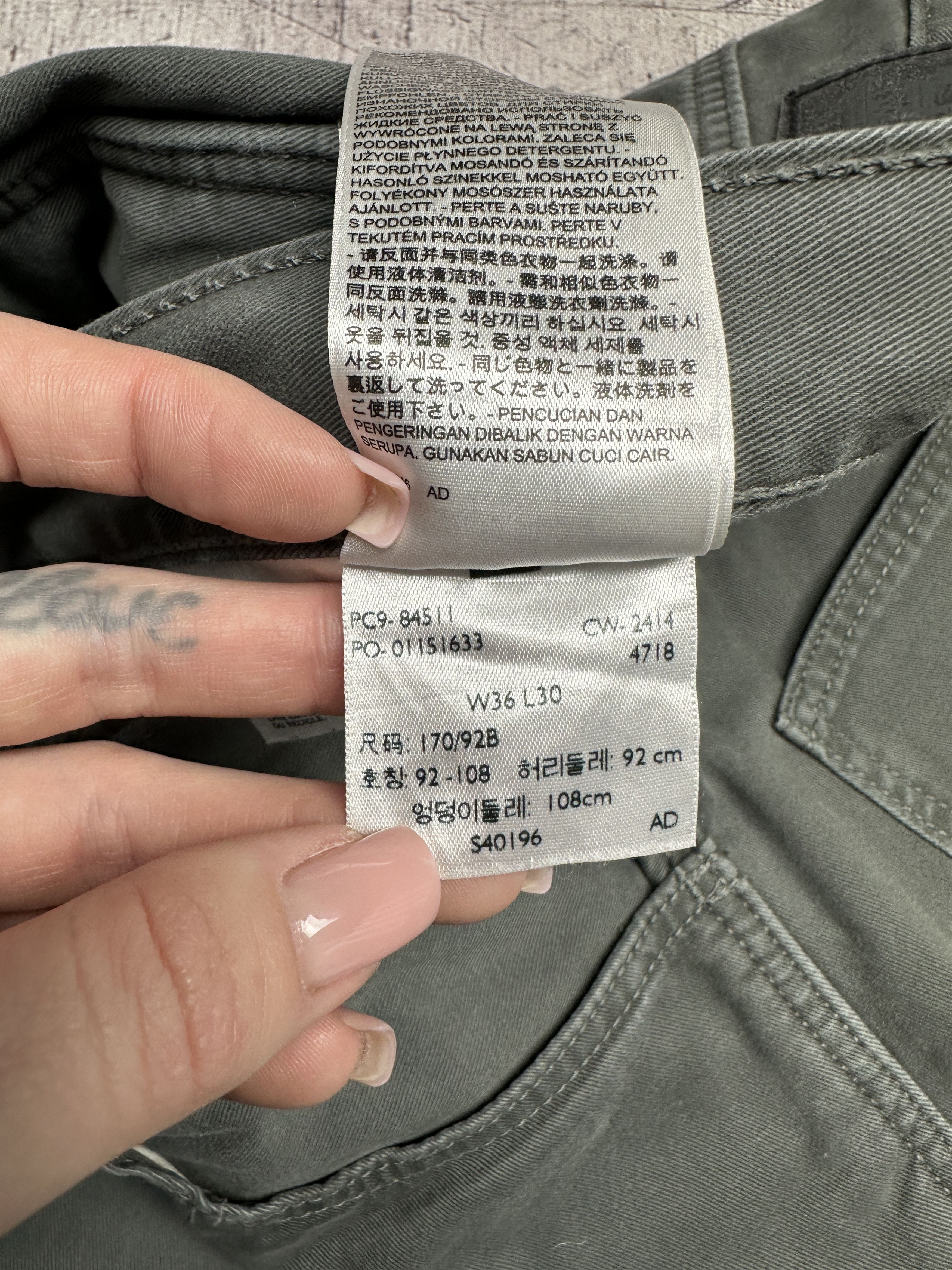 Levi's Levi's 511 Mens Denim Pants Jeans Size 36 x 30 Size US 36 / EU 52 - 10 Thumbnail