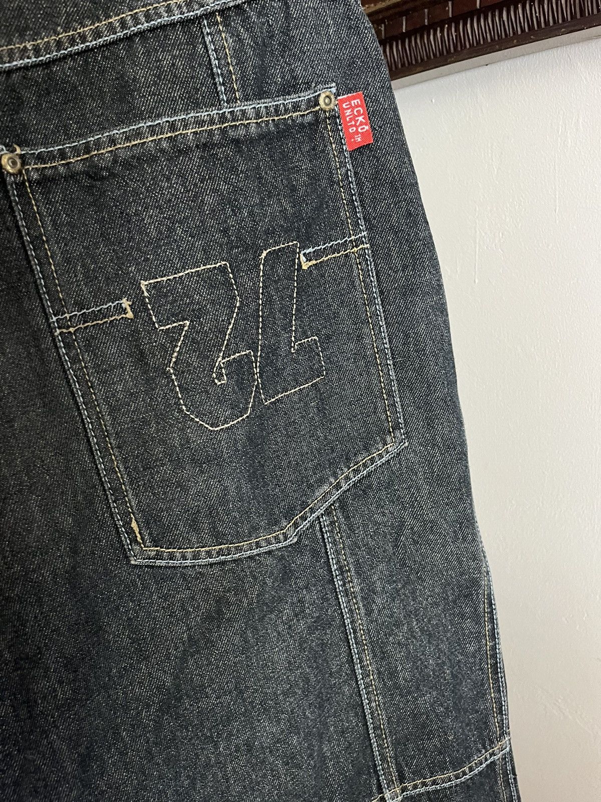 Ecko Unltd. Y2K ECKO UNLTD Hip Hop Jorts Size US 30 / EU 46 - 9 Thumbnail