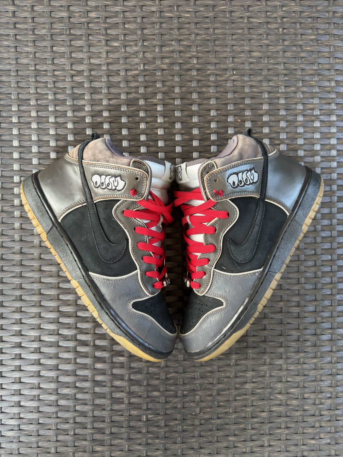 MF Doom × Nike Size 8 - Nike Dunk SB Premium High MF Doom Size US 8 / EU 41 - 3 Thumbnail