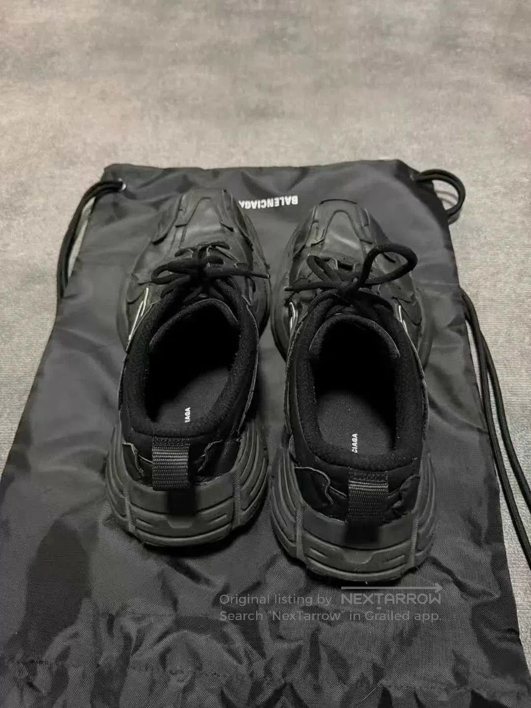 Balenciaga Balenciaga Monday 3B Sneakers in Black. Size US 7.5 / EU 40-41 - 3 Thumbnail