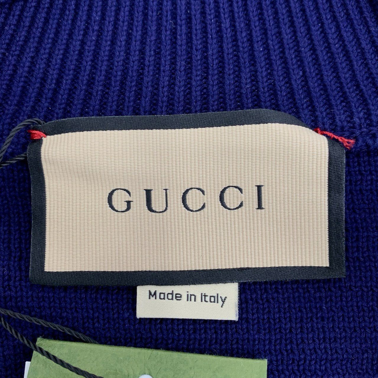Gucci Gucci 24' New Logo Embroidered Stand Collar Blue & White Cot Size US S / EU 44-46 / 1 - 2 Thumbnail