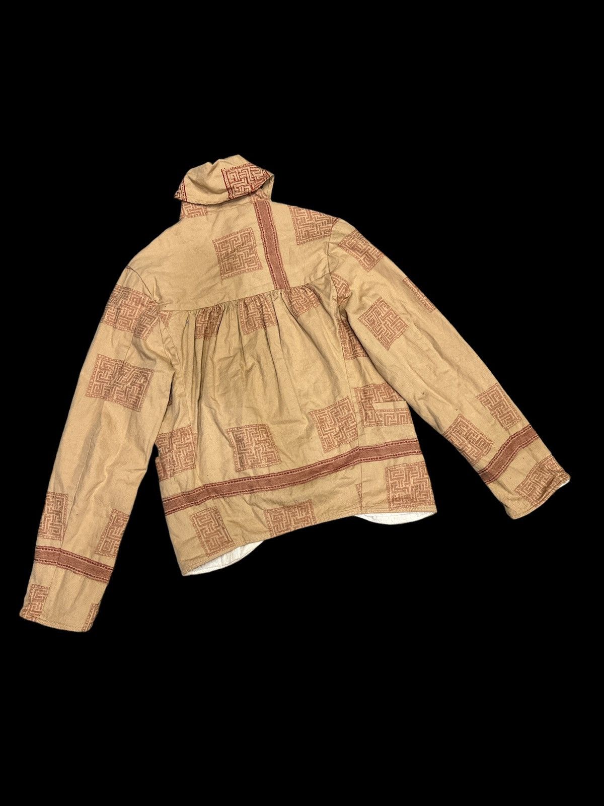 Kapital KAPITAL SHEMAGH PRINT NUMB MIXED FABRIC JACKET Size US S / EU 44-46 / 1 - 2 Thumbnail