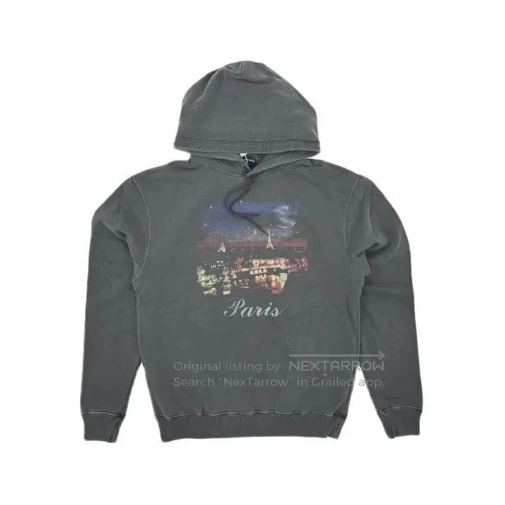 Balenciaga Balenciaga Men's Hooded Sweatshirt with Paris Print. Size US M / EU 48-50 / 2 - 2 Thumbnail