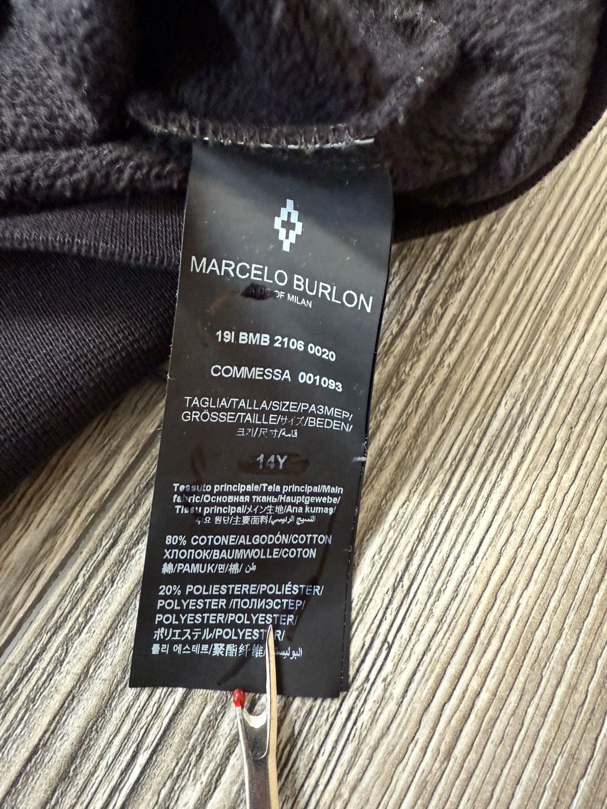 Marcelo Burlon Marcelo Burlon Ninja Hoodie Size US M / EU 48-50 / 2 - 5 Thumbnail