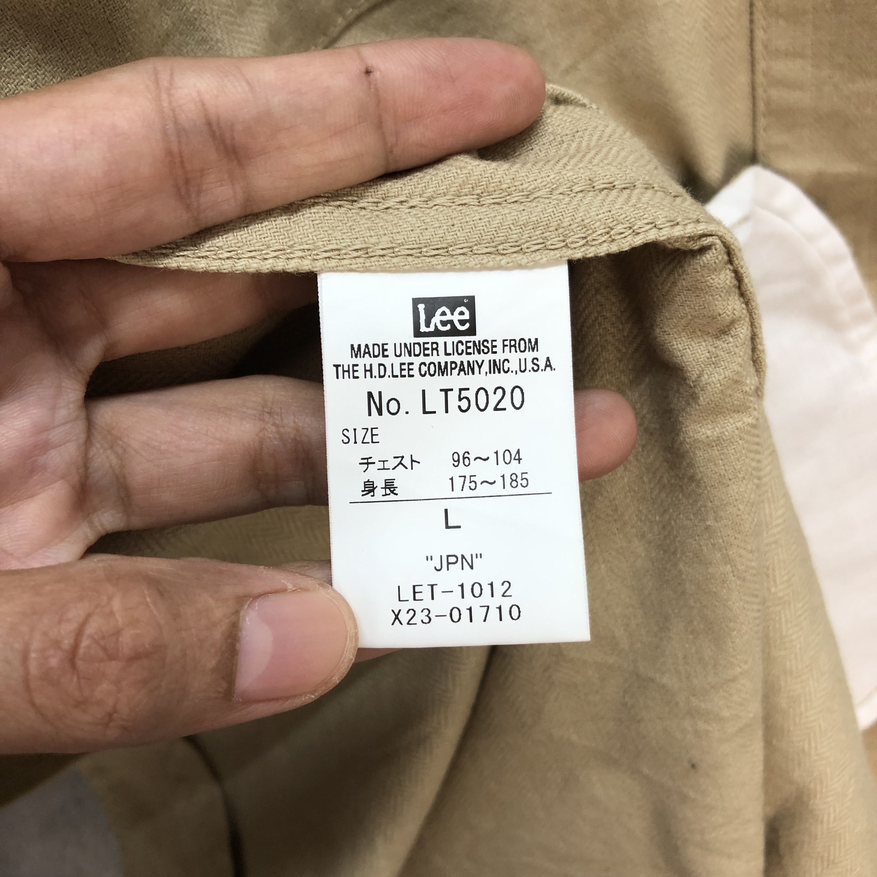 Lee LEE LEESURE WEAR LONG JACKET #7336-130 Size US L / EU 52-54 / 3 - 12 Thumbnail