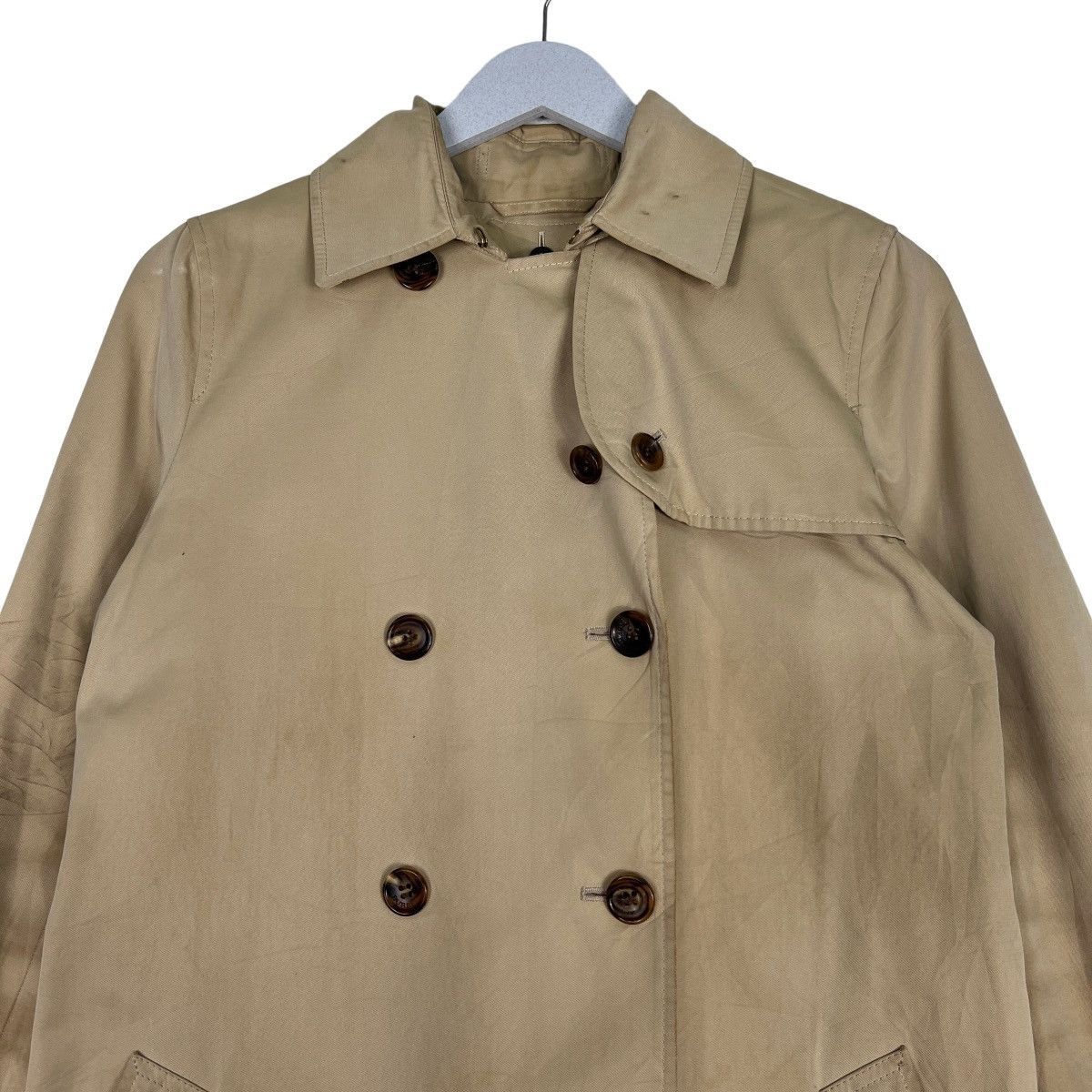 Burberry 🔥 BURBERRY LINER NOVA CHECK TRENCH COAT Size US S / EU 44-46 / 1 - 6 Thumbnail