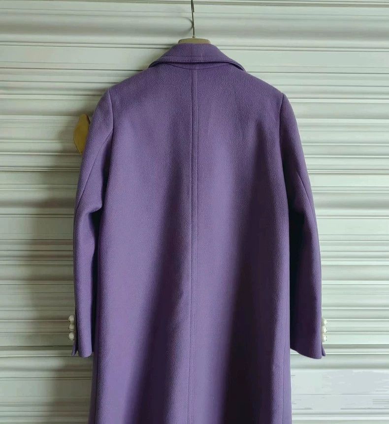 Gucci Gucci Size 38 Taro purple pearl button coat 2502-Nextarrow Size US S / EU 44-46 / 1 - 2 Thumbnail