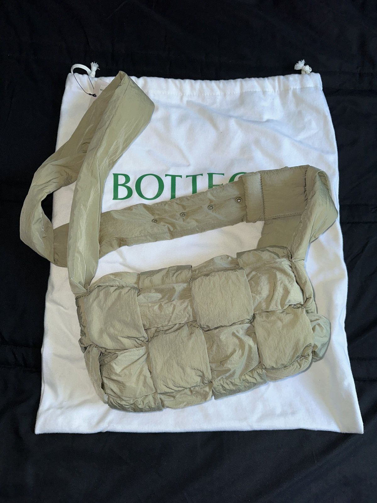 Bottega Veneta Padded Tech Cassette Travertine Size ONE SIZE - 2 Thumbnail