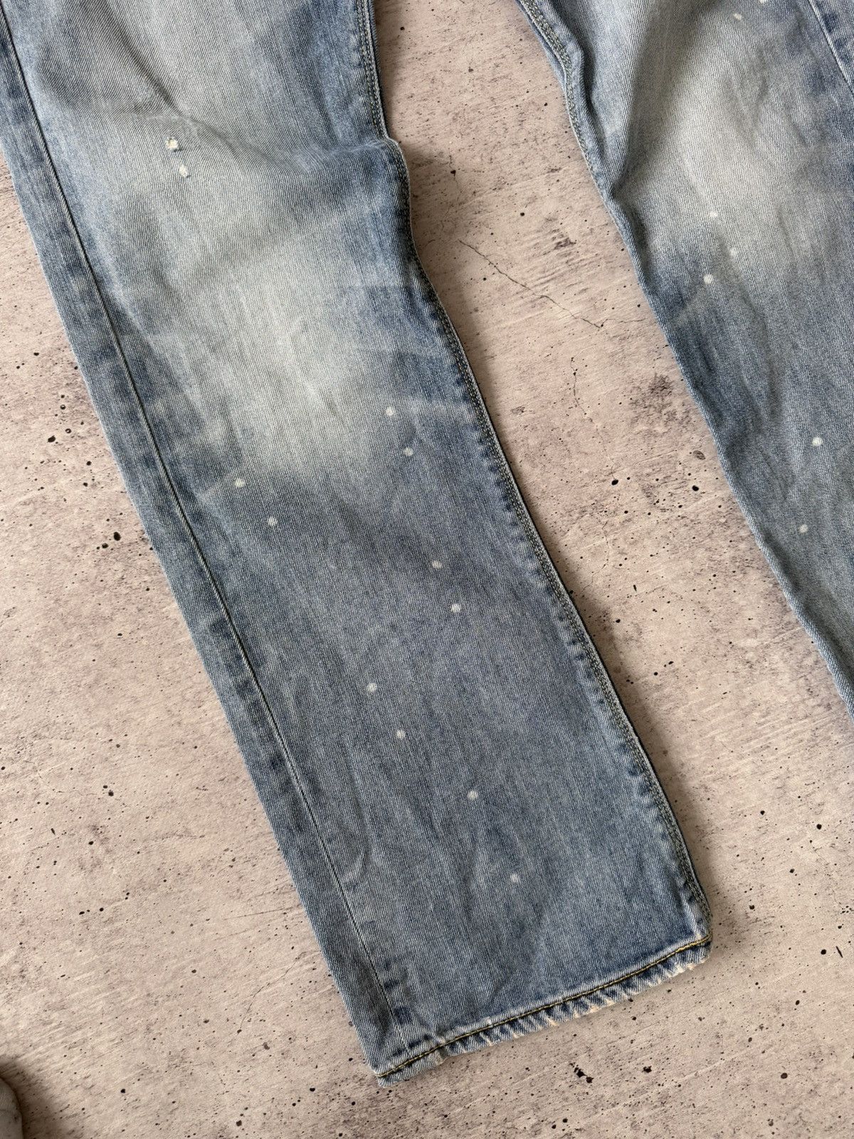 Ed Hardy Vintage Y2K Ed Hardy x Christian Audigier Boys Denim Pants Size US 33 - 5 Thumbnail