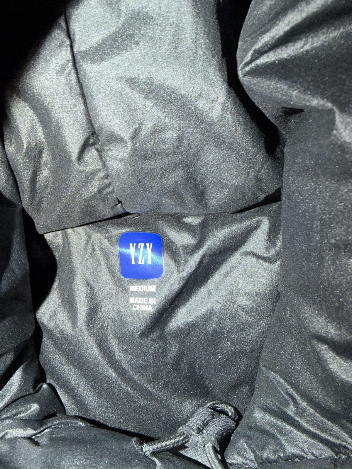 Yeezy YZY Yeezy Gap Padded Hood Anorak Black Oversized Puffer Size US M / EU 48-50 / 2 - 5 Thumbnail