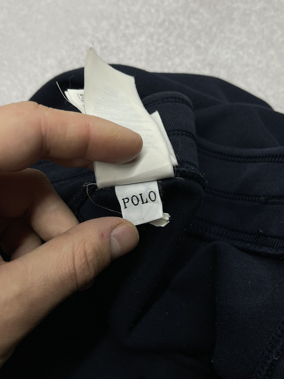 Polo Ralph Lauren Mens Polo Ralph Lauren Performance Navy Sweatpants Y2K Rugby Size US 34 / EU 50 - 8 Thumbnail