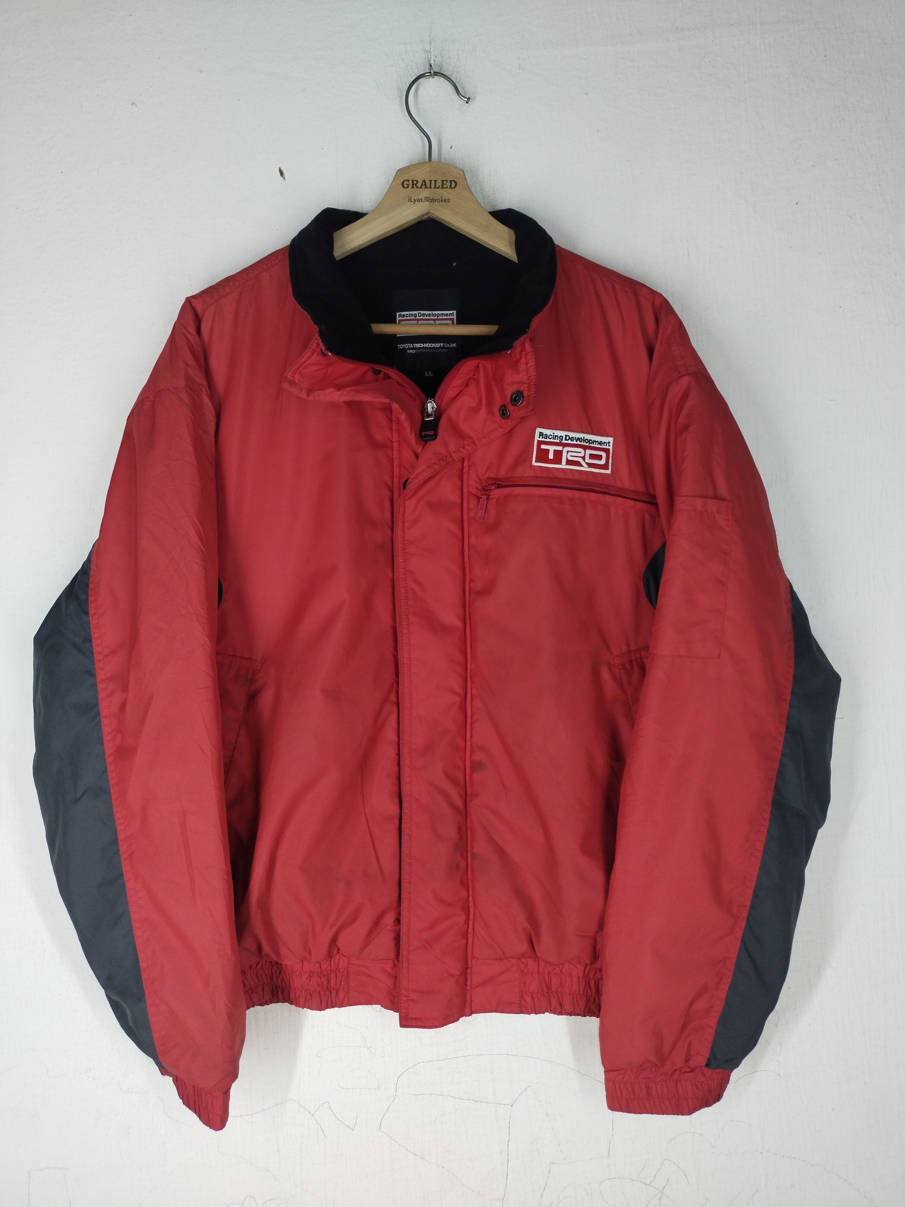 Vintage Toyota TRD Racing Bomber Jacket Vintage Size US L / EU 52-54 / 3 - 1 Thumbnail