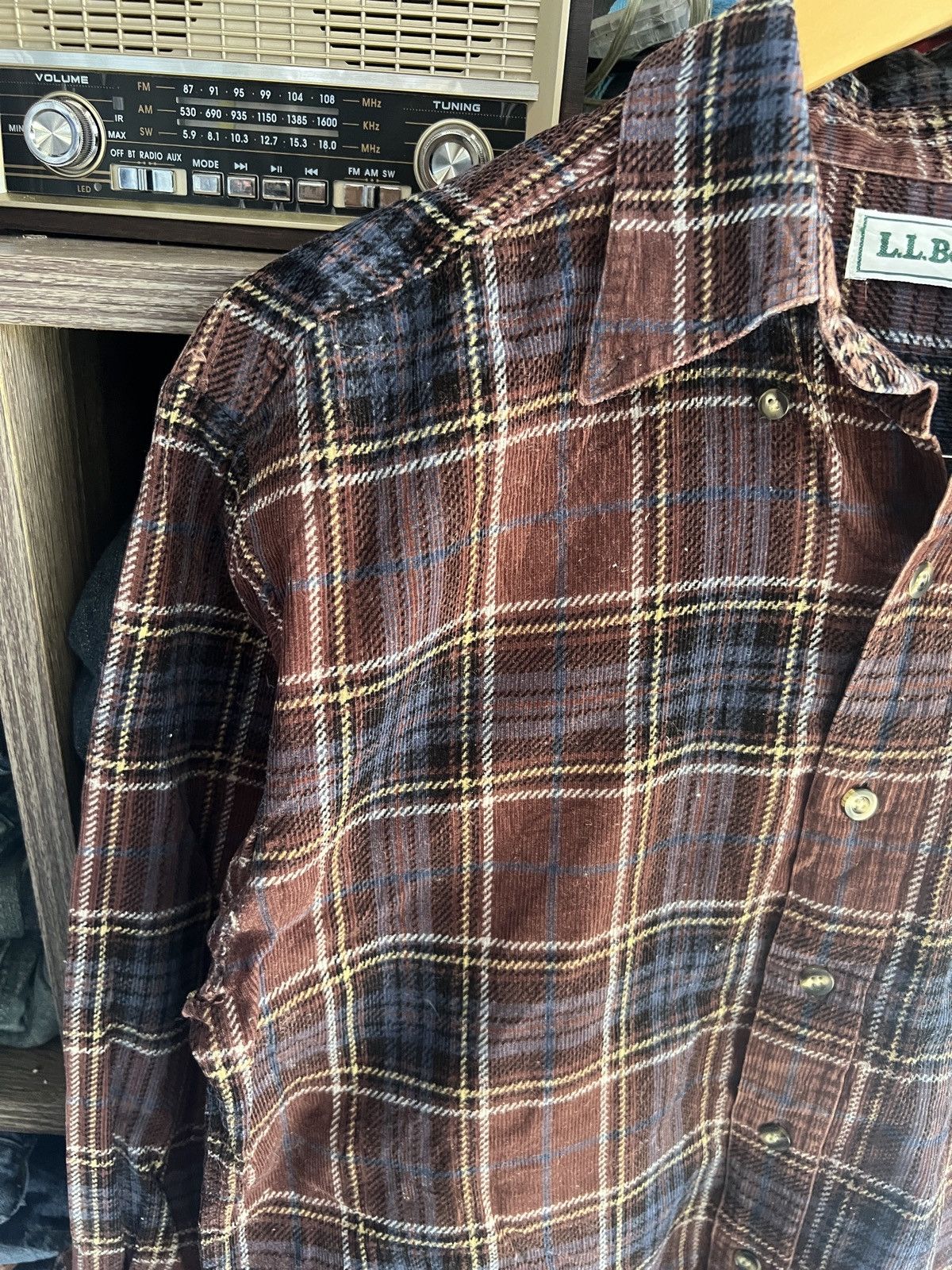 L.L. Bean 🔥Vintage LL Bean Corduroy Flannel Size US S / EU 44-46 / 1 - 5 Thumbnail