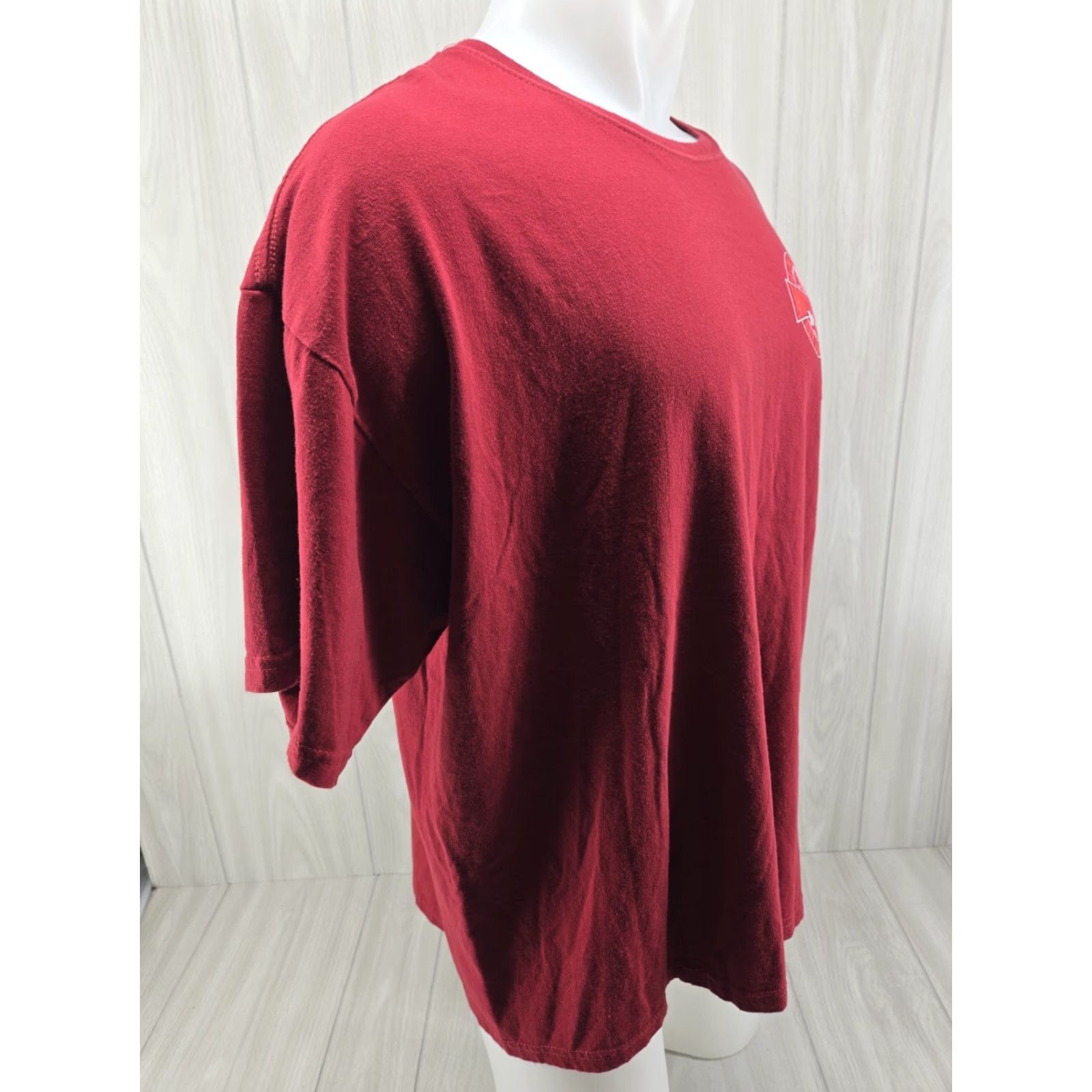 Vintage VINTAGE? No. 2016 Laconia Motorcycle Week New Hampshire T Shirt Adult XL Red Mens Size US XL / EU 56 / 4 - 6 Thumbnail