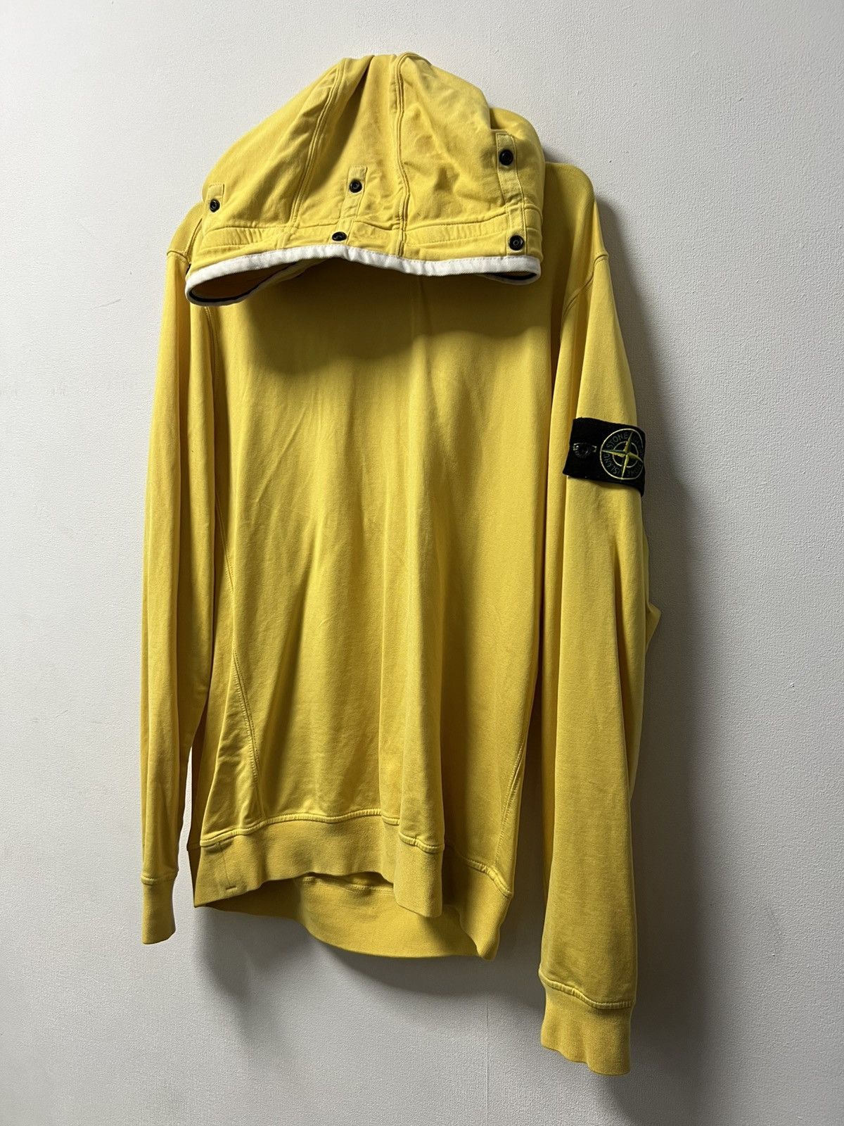 Stone Island Stone Island Hoodie Yellow Size US M / EU 48-50 / 2 - 1 Thumbnail