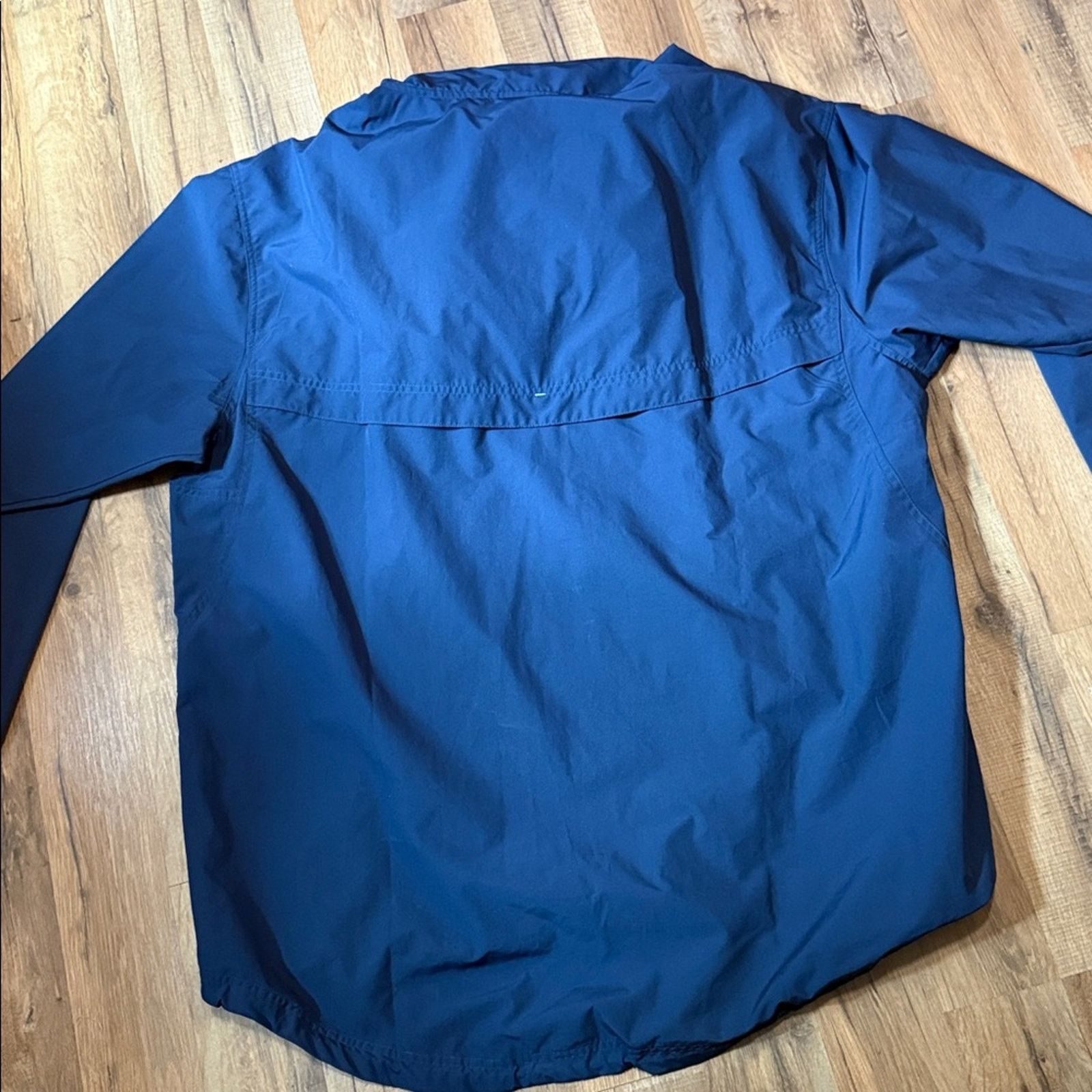 Nike NWOT 90s Nike Team UNC Lacrosse Quarter Zip Windbreaker Size US XXL / EU 58 / 5 - 10 Thumbnail