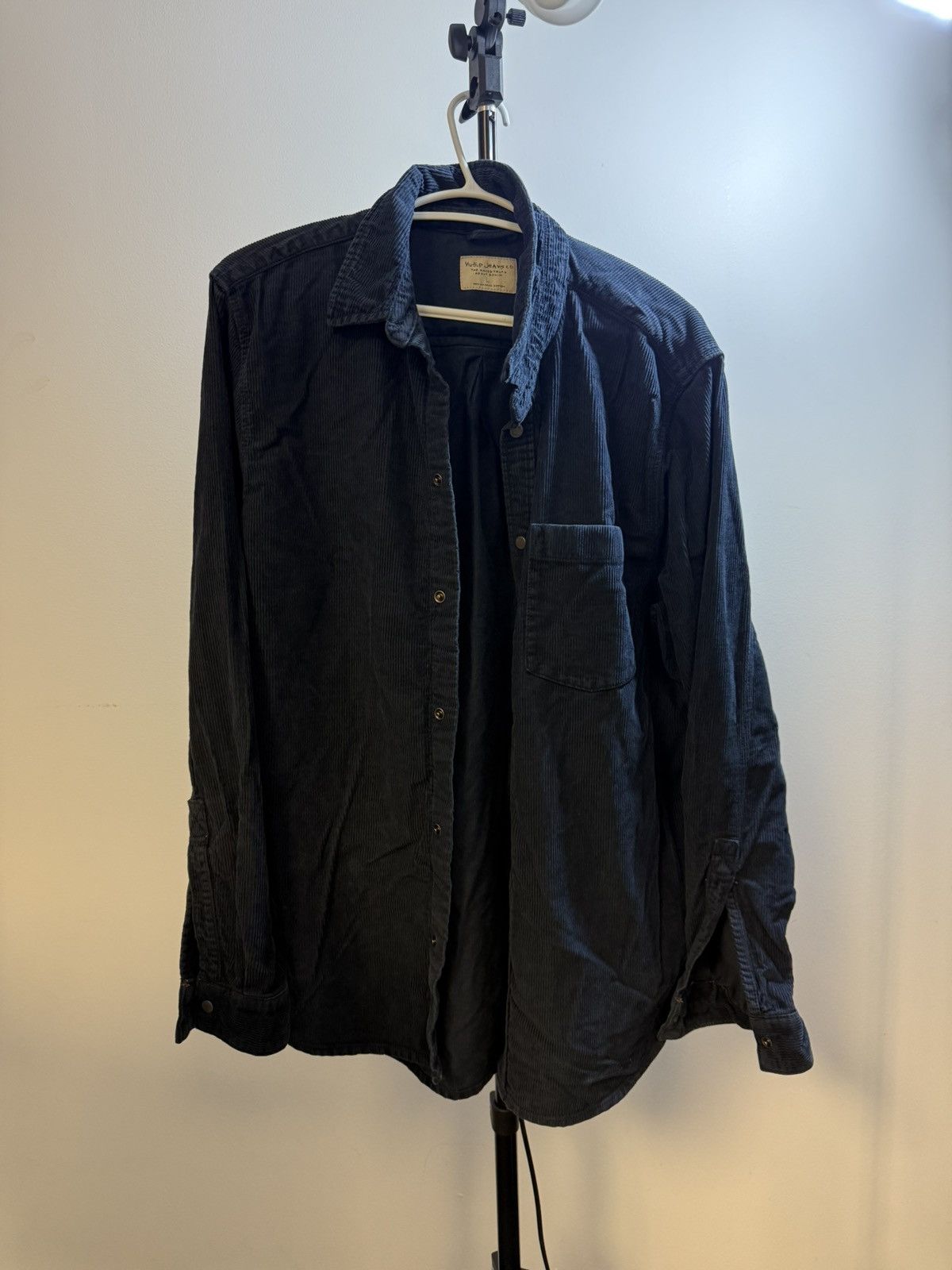Blue Corduroy Shirt
