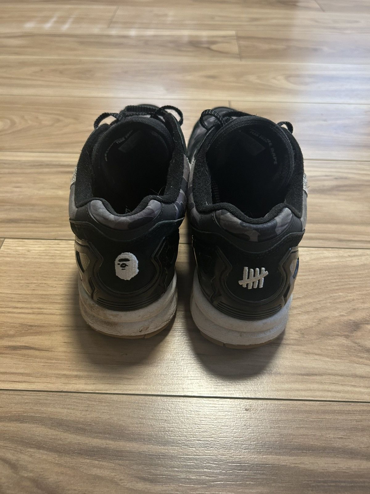 Adidas Bape x Undefeated x Adidas ZX 8000 Size US 10.5 / EU 43-44 - 3 Thumbnail