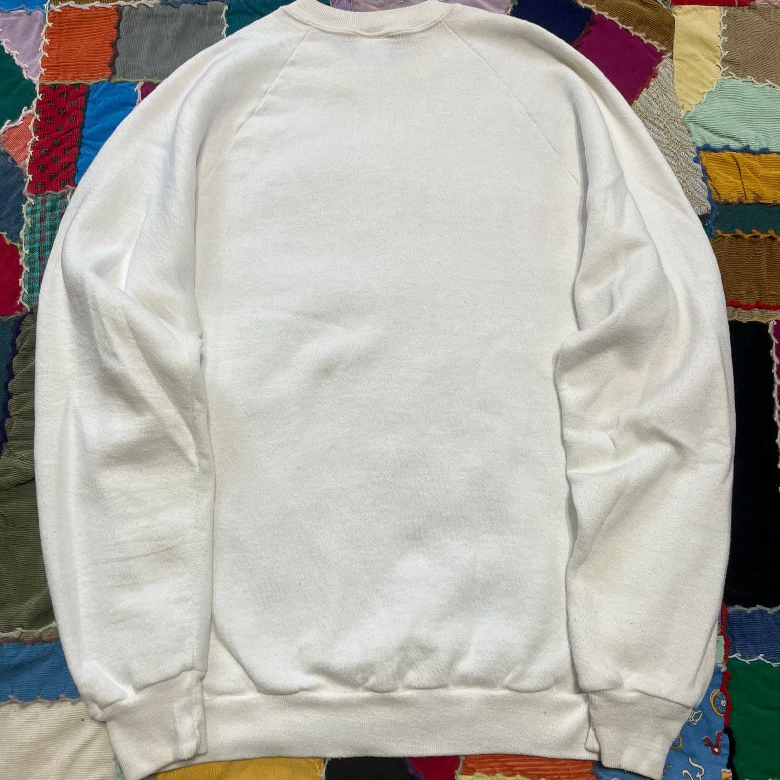 Jerzees Vintage Jerzees by Russel ‘Bah Humbug’ White Crewneck XL Size US XL / EU 56 / 4 - 2 Thumbnail