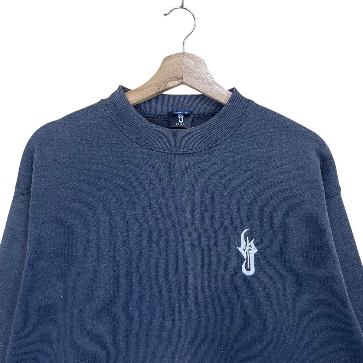 Japanese Brand KU USA SKATERBOARDS SMALL LOGO CREWNECK SWEATSHIRT Size US M / EU 48-50 / 2 - 4 Thumbnail