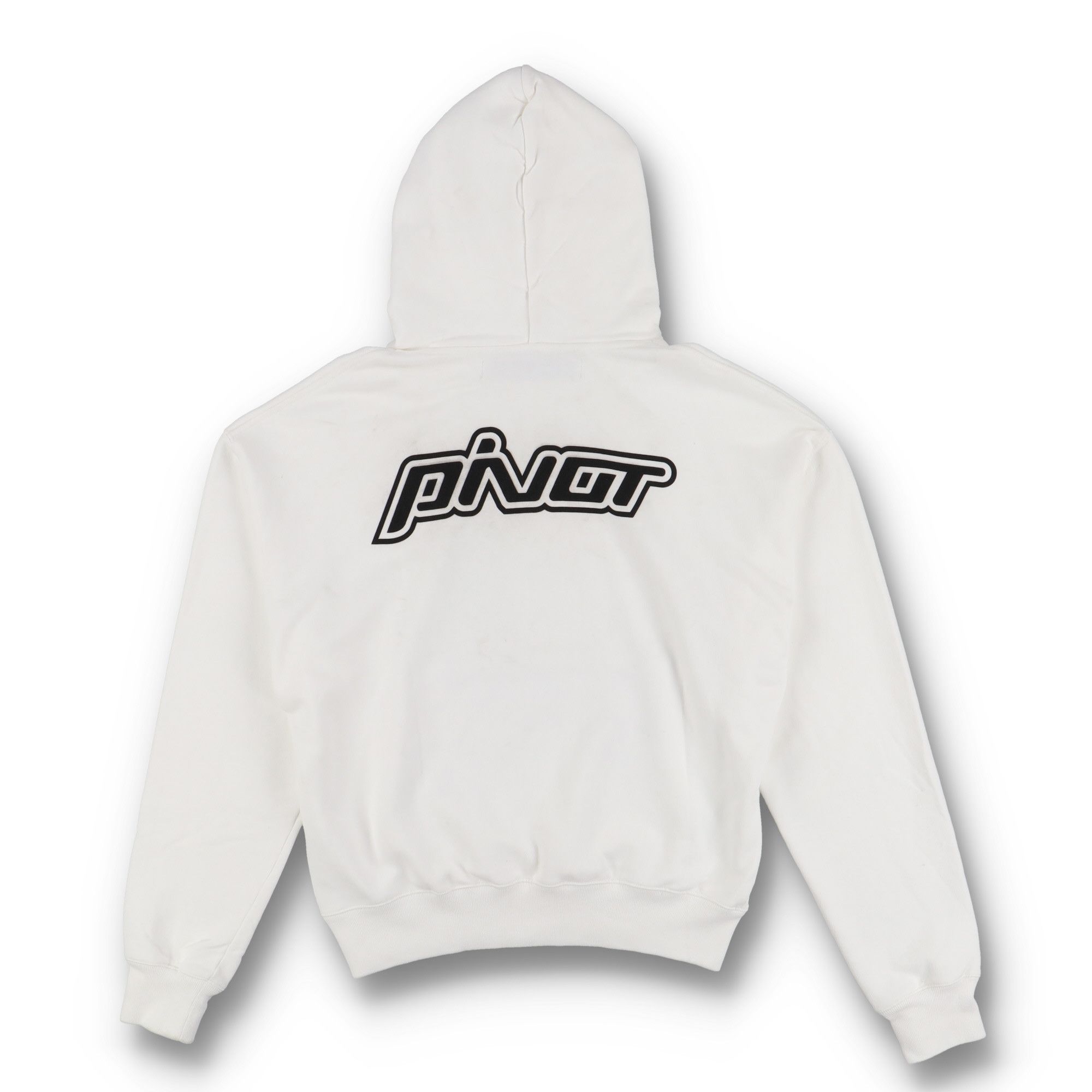 Off-White White Pivot Mona Lisa Oversized Hoodie Size L / US 10 / IT 46 - 9 Thumbnail