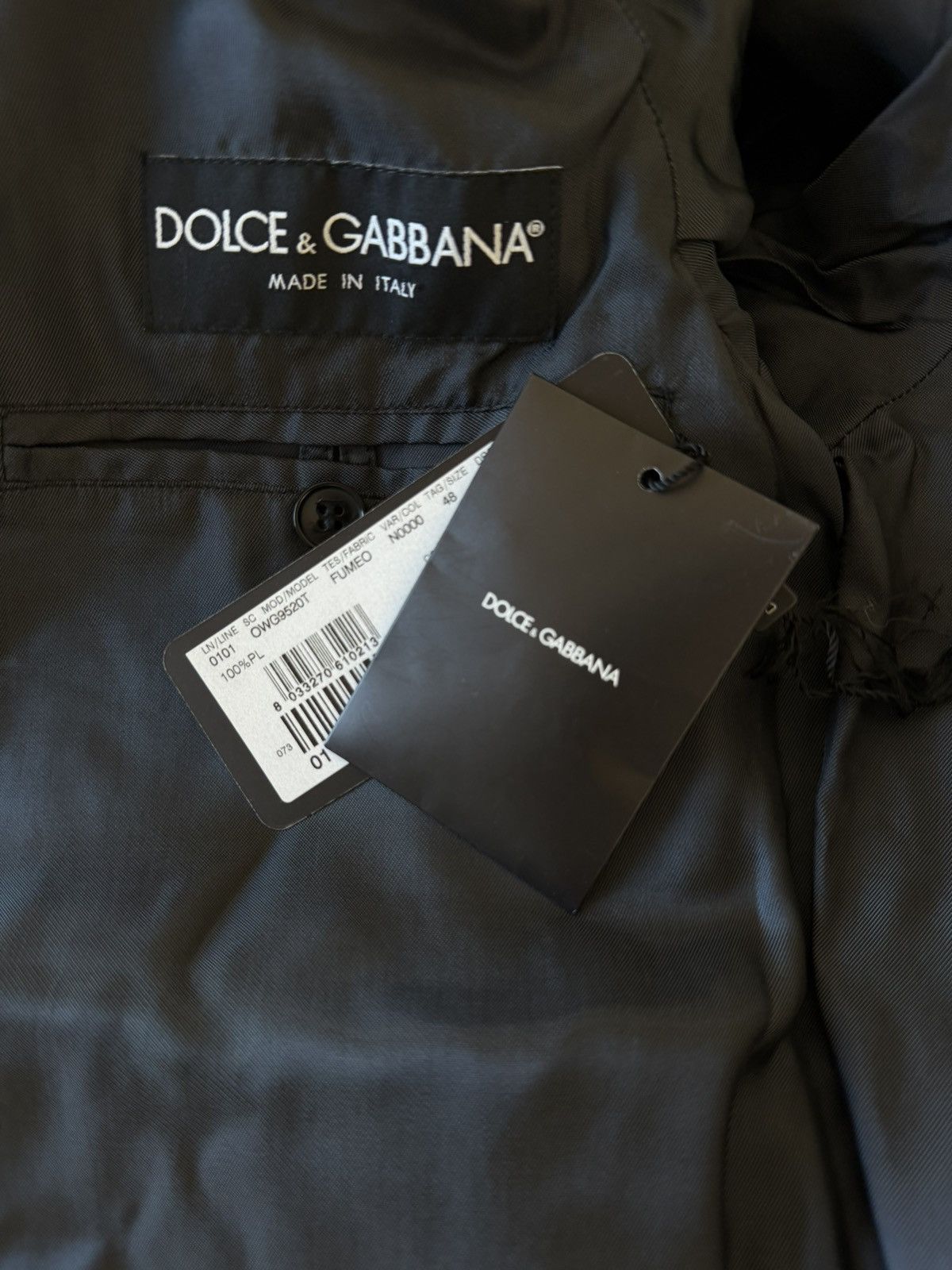 Dolce & Gabbana LN Dolce & Gabbana Puffer Zipper Moto Jacket w Zip-Away Hood Size US M / EU 48-50 / 2 - 12 Thumbnail