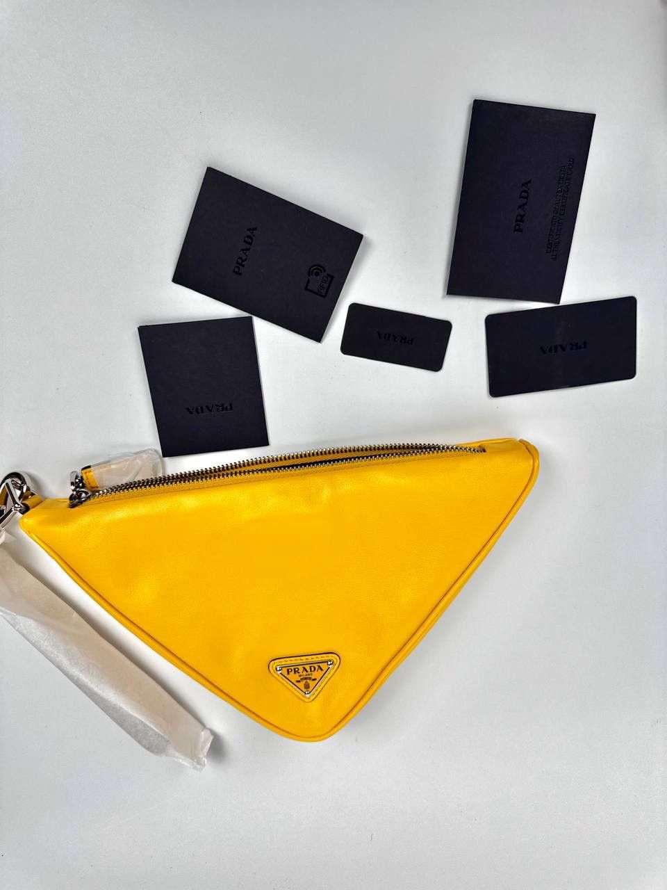 Prada Prada Grace Triangle leather bag Size ONE SIZE - 5 Thumbnail