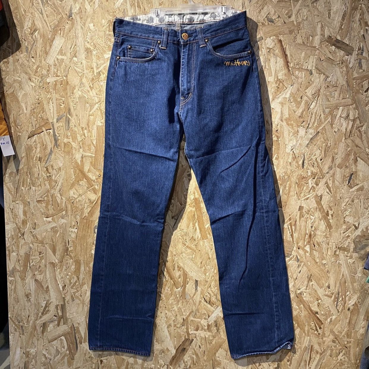 Beauty Beast Rare And Beautiful Mr. Men Little Miss Big Logo Denim Jeans Size US 34 / EU 50 - 2 Thumbnail