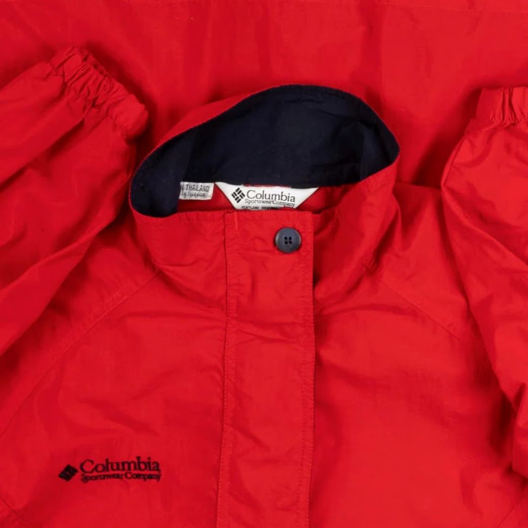 Vintage Columbia Women's Vintage Outdoor Jacket Medium Red Size M / US 6-8 / IT 42-44 - 5 Thumbnail