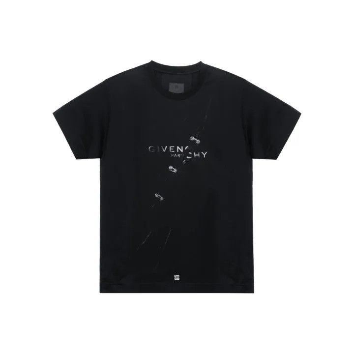 Other Givenchy Givenchy SS21 Black Oversized Graphic TShirt -250 Size US L / EU 52-54 / 3 - 1 Thumbnail