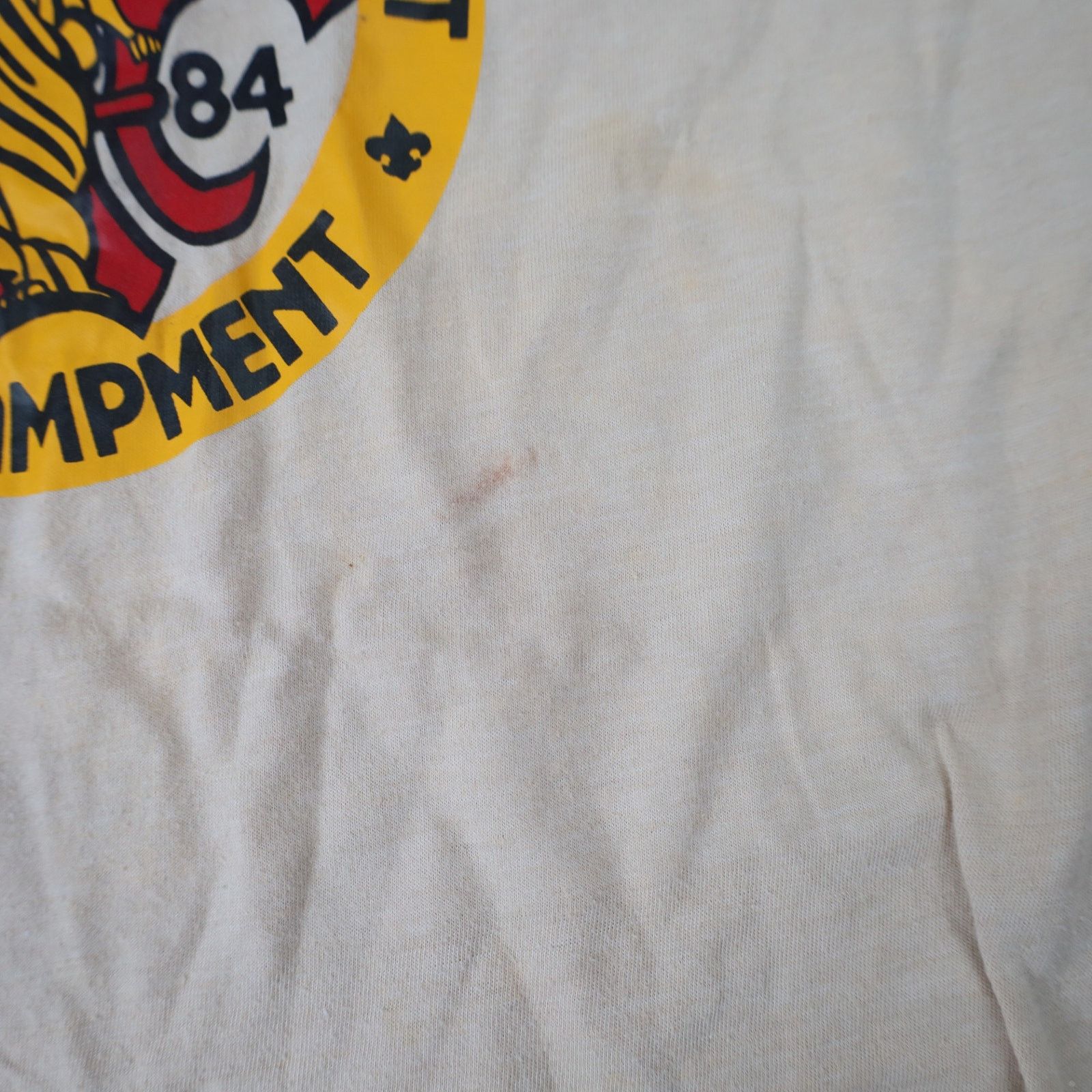 Vintage Vintage 1984 Northwest LDS Scouts Encampment Graphic T Shirt Size US XL / EU 56 / 4 - 4 Thumbnail