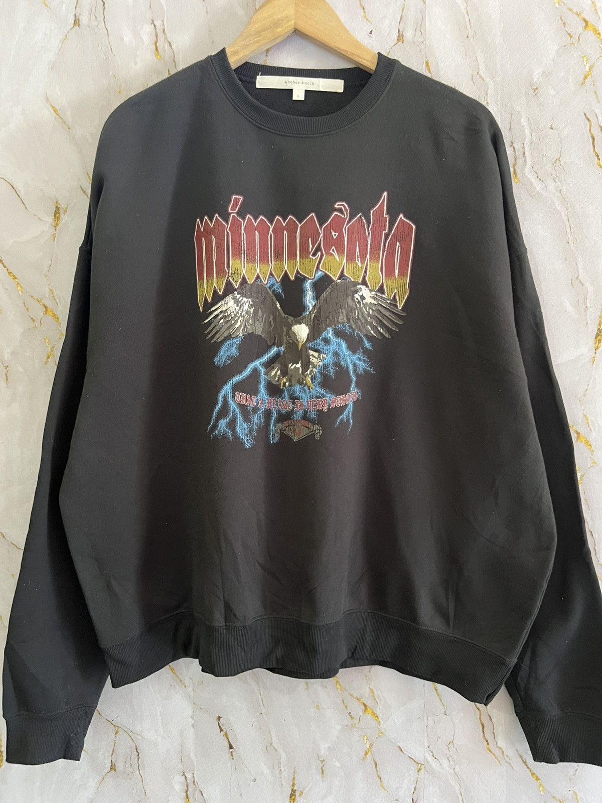 Vintage MINNESOTA SWEATSHIRT Size US L / EU 52-54 / 3 - 1 Thumbnail