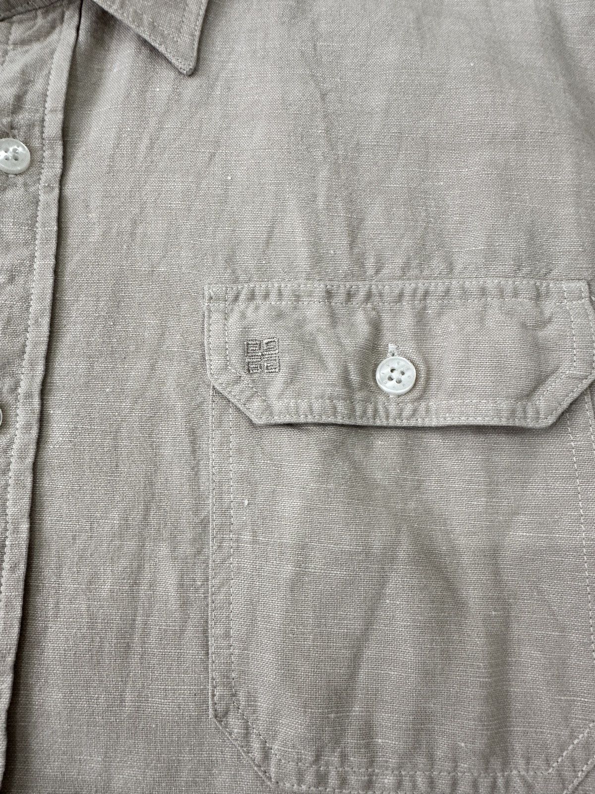 Givenchy Givenchy Linen Shirt Size US L / EU 52-54 / 3 - 5 Thumbnail