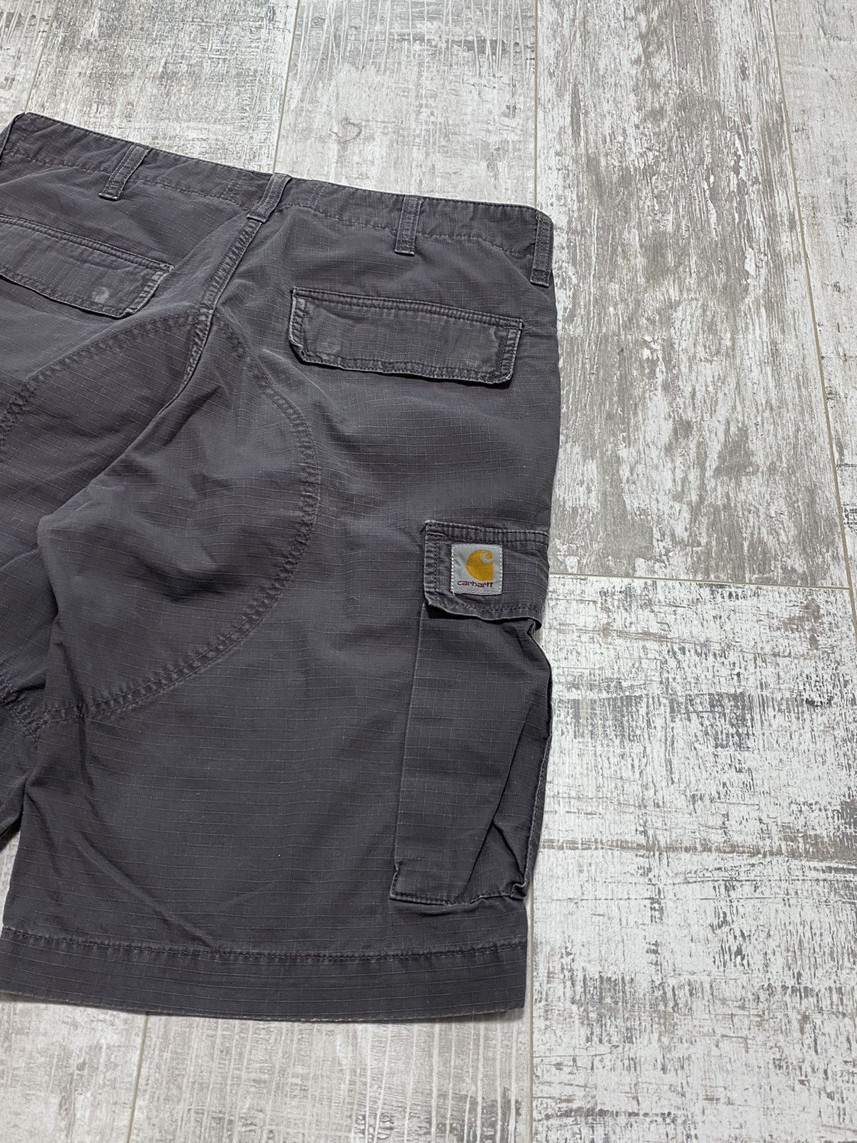 Carhartt × Vintage 👀VINTAGE CARHARTT WIP BERMUDA CARGO SHORTS BAGGY Size US 32 / EU 48 - 2 Thumbnail
