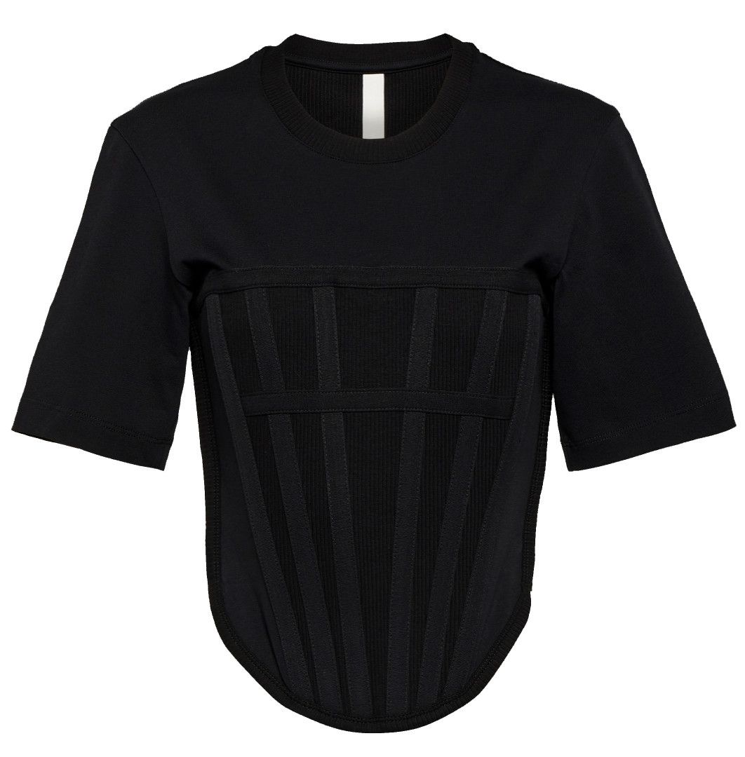 Dion Lee Jersey Corset Tee Size XXS / US 00 / IT 34 - 1 Preview