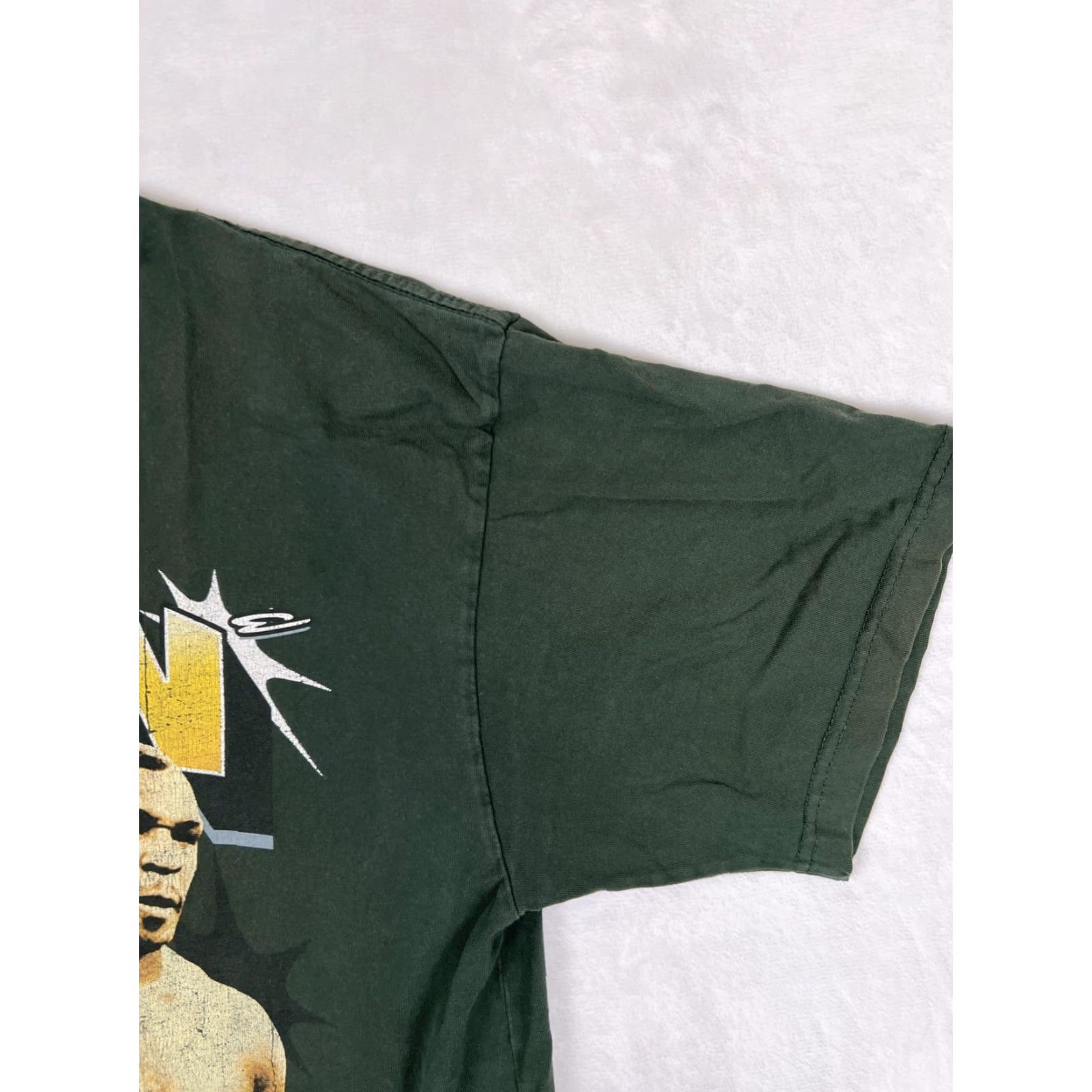Vintage Mike Tyson Collection T-Shirt Mens XL Green Boxing Graphic VTG Retro Shirt Short Sleeve Crew Neck Cotton Jersey Size US XL / EU 56 / 4 - 5 Thumbnail