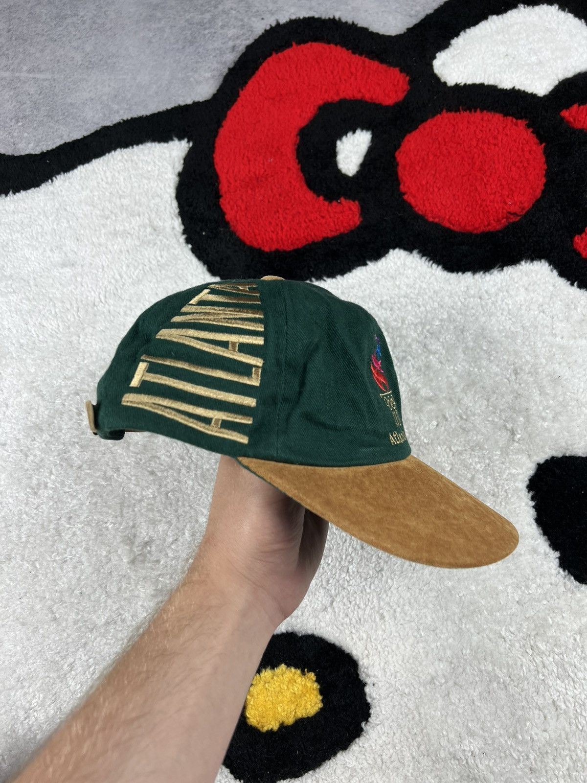 USA Olympics Vintage Atlanta 1996 USA Olympic McDonald’s Retro Cap Hat Size ONE SIZE - 2 Thumbnail