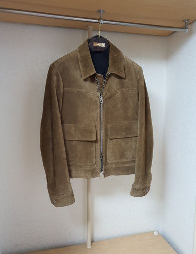 Tom Ford o1sm1stk0824 Cashmere Suede Zip-up Jacket in Brown Size US M / EU 48-50 / 2 - 3 Thumbnail