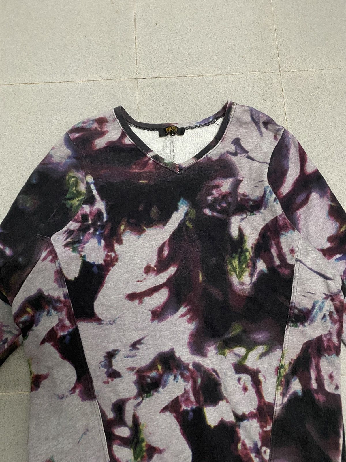 Diesel Vintage Diesel Tie Dye Sweatshirt Dress Size S / US 4 / IT 40 - 3 Thumbnail