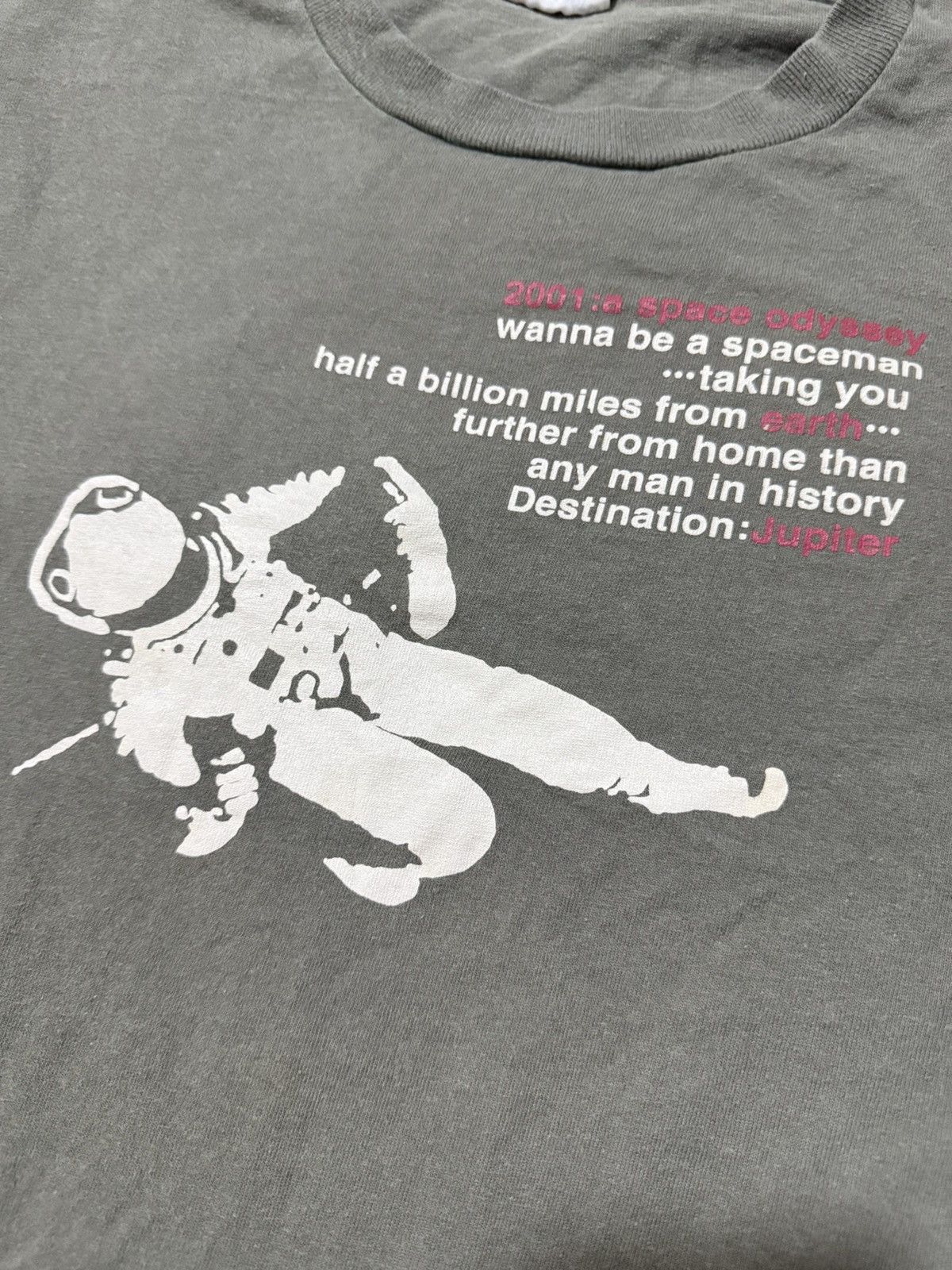Vintage Vintage 90s 2001:A Space Odyssey Stanley Kubrick T Shirt Size US M / EU 48-50 / 2 - 2 Thumbnail