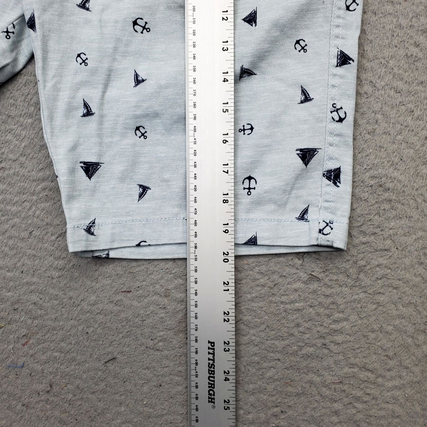 Nautica Company 81 Chino Shorts Mens 34 Multicolor Sailing Boat Nautical Slash Pocket Shirt Size US 34 / EU 50 - 3 Thumbnail