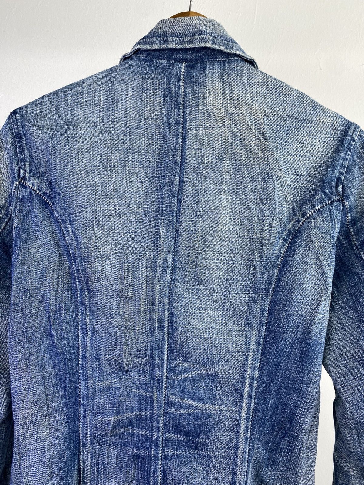 wjk Wjk Washed Denim Hook Jacket Japan Size US M / EU 48-50 / 2 - 12 Thumbnail