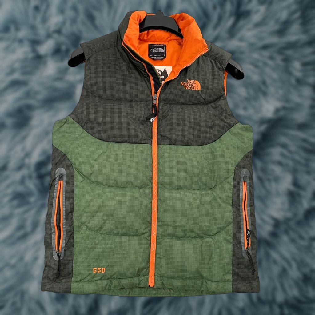 The North Face The North Face Vest Adult Small Green 550 Tech Down Puffer Full Zip Stow Mens S Size US S / EU 44-46 / 1 - 1 Thumbnail