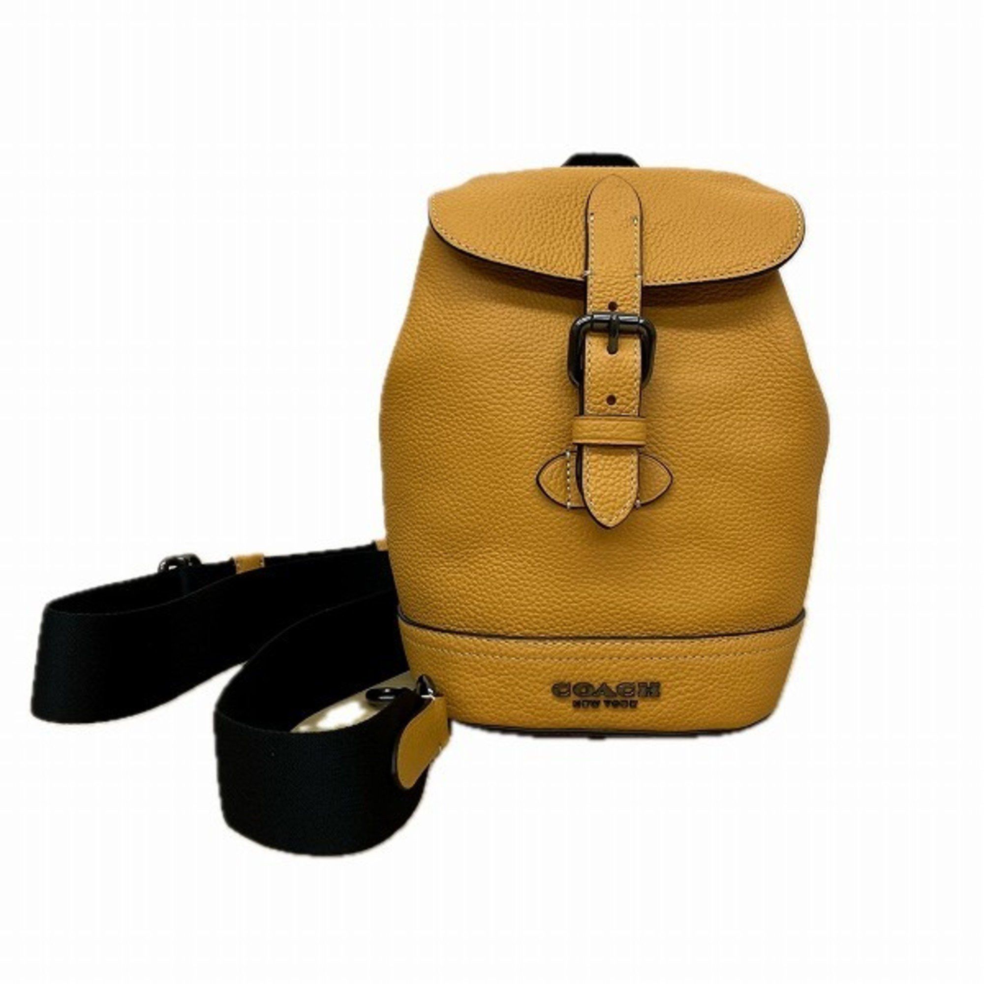 image of Coach Hudson Small Cb929 Diagonal Shoulder Bag Men's Women's in Yellow