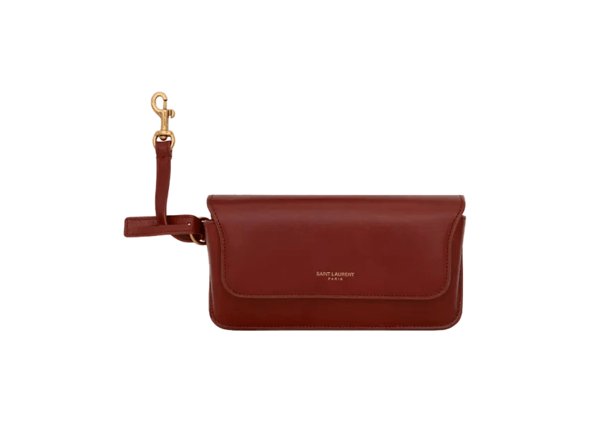 Saint Laurent Paris o1b1hav110525 668865 Size: OS / Sunglasses Case Leather Size ONE SIZE - 1 Thumbnail