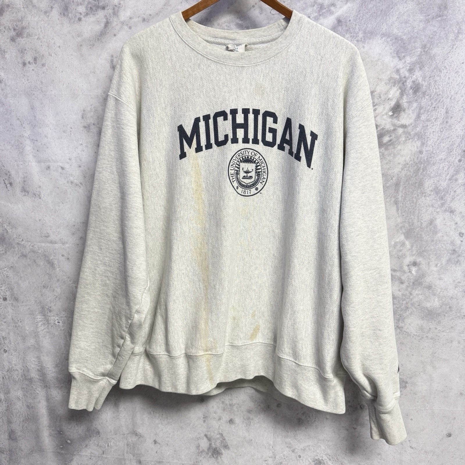 Champion Champion Reverse Weave University of Michigan Sweatshirt Size US XL / EU 56 / 4 - 1 Thumbnail