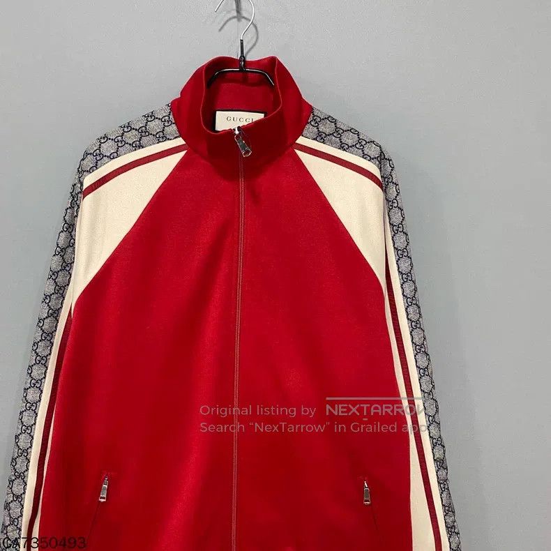 Gucci Gucci Red snake pattern zipper jacket Size US XS / EU 42 / 0 - 1 Thumbnail