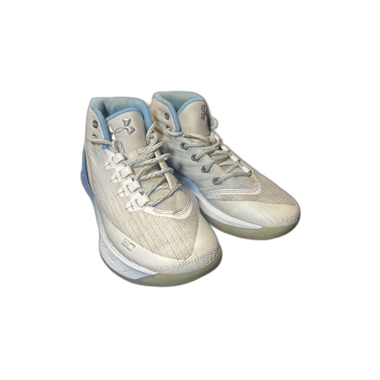Under Armour US Size 4.5Y - Under Armour Curry 3 Birthday Blue / White Ba Size US XXS / EU 40 - 2 Thumbnail