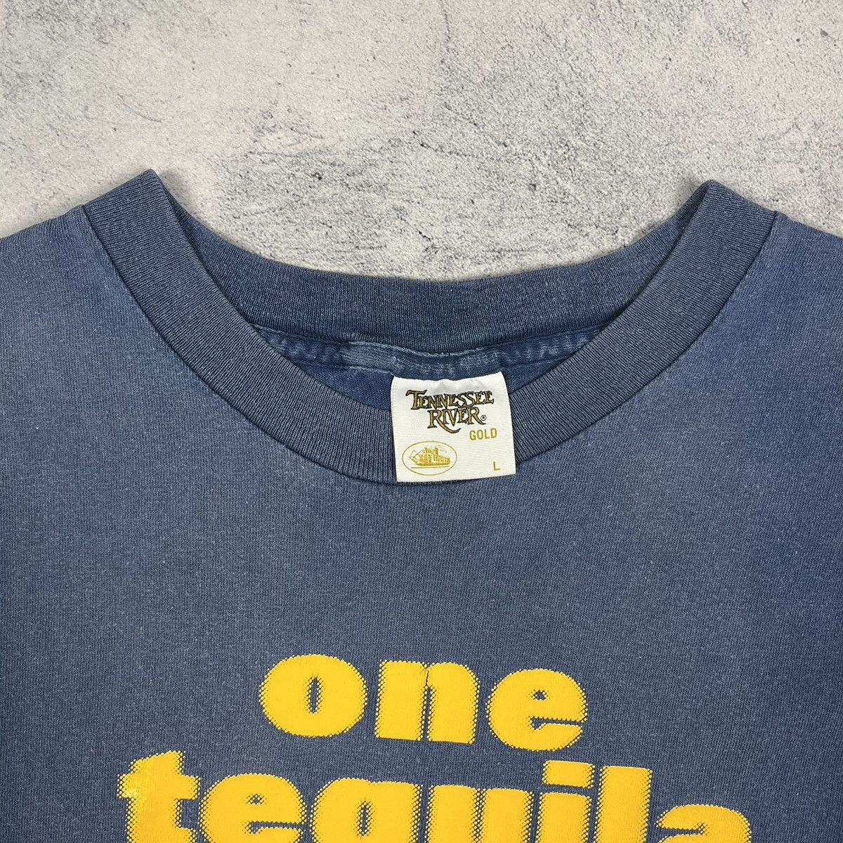Vintage Vintage One Two Tree Tequila single stitch humor tee 90’s Size US L / EU 52-54 / 3 - 11 Thumbnail