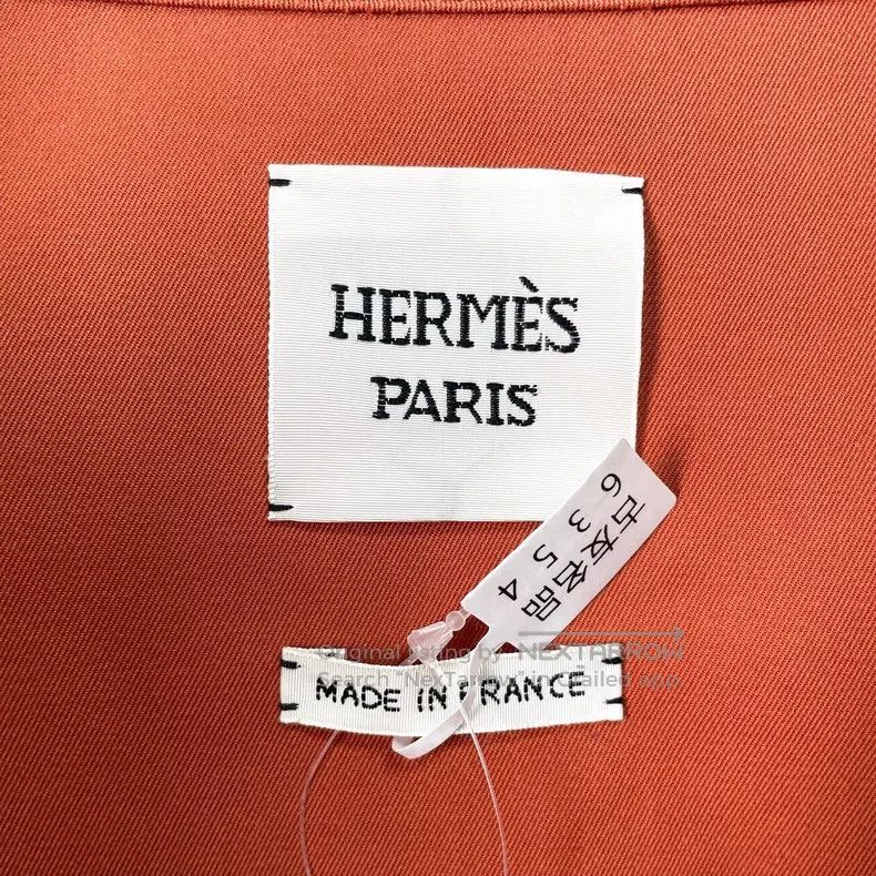 Hermes Hermes Orange Hooded Windbreaker Size XS / US 0-2 / IT 36-38 - 7 Thumbnail